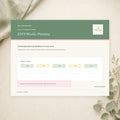 EYFS Weekly Planning Template